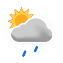 Light Rain Showers Day